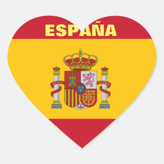 STICKER CŒUR ESPAÑA (Devant)