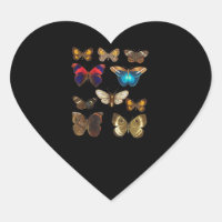 espèces papillons cadeaux papillon amant botanique