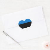 Sticker Cœur Estonia Patriotic (Enveloppe)