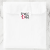 Sticker Cœur Fabuleux à 40 rouges (Sac)