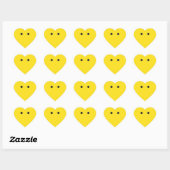 Sticker Cœur Face (Feuille)