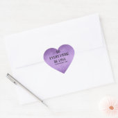 Sticker Cœur Faites tout en amour (Enveloppe)