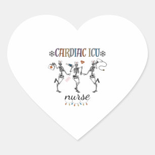 Sticker Cœur Fantaisie Noël CVICU