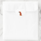 Sticker Cœur Fente Flash (Sac)