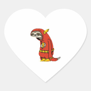 Sticker Cœur Fente Flash