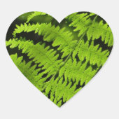 Sticker Cœur Ferme verte (Devant)