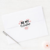 Sticker Cœur Fête de la Saint-Valentin (Enveloppe)