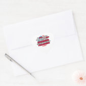 Sticker Cœur Fière du Congrès libertaire face au progrès (Enveloppe)