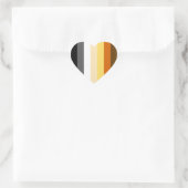 Sticker Cœur Fière Ours (Sac)