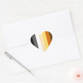 Sticker Cœur Fière Ours (Enveloppe)