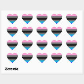 Sticker Cœur Fierté Ambonec (Feuille)