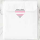 Sticker Cœur Fierté Demi-fille (Sac)
