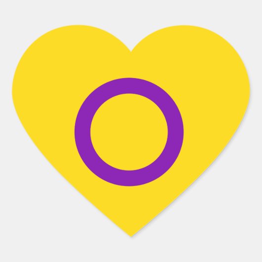 STICKER CŒUR FIERTÉ INTERSEXE (Devant)