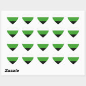 Sticker Cœur Fierté Neutrois (Feuille)