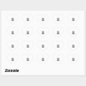 Sticker Cœur Filles comme sorcières Halloween Design Vector Vin (Feuille)
