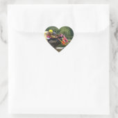 Sticker Coeur Finish Race Horse (Sac)