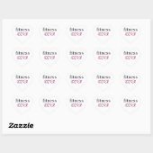 Sticker Cœur Fitness Diva (Feuille)