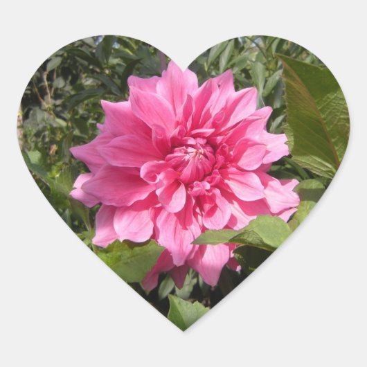 Sticker Coeur Fleur (Devant)