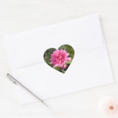 Sticker Coeur Fleur (Enveloppe)