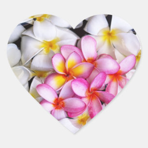 Sticker Cœur Floral