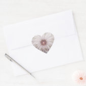 Sticker Cœur Floral Fantasy, Abstract Modern Pastel Flower (Enveloppe)