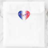 Sticker Cœur France (Sac)