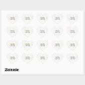 Sticker Cœur Gâteau Maman & Bébé (Feuille)