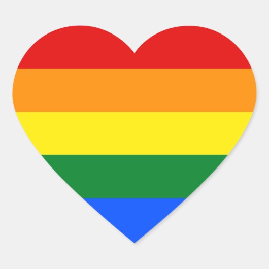 Sticker Cœur Gay (Devant)