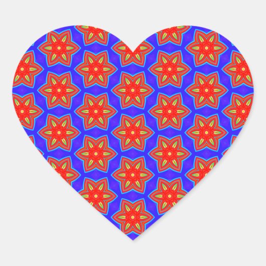 Sticker Cœur géométrique 160614 (05) (Devant)