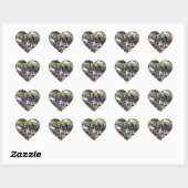 Sticker Cœur Godaling Surrey Angleterre (Feuille)