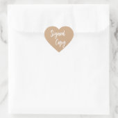 Sticker Cœur Gold Signed copy (Sac)