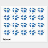 STICKER CŒUR GREECE (Feuille)