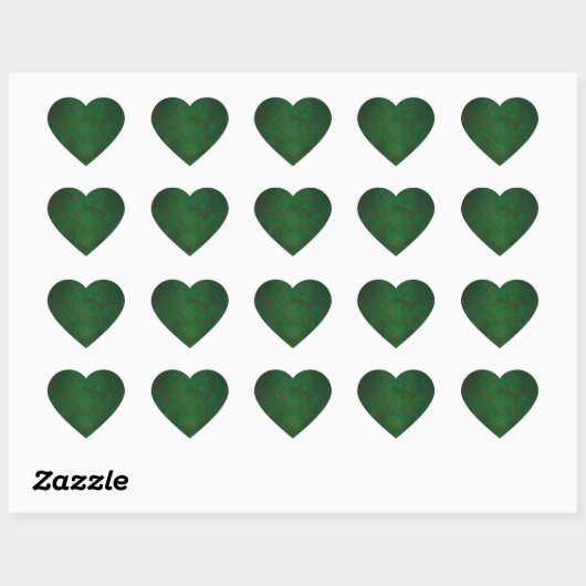 Sticker Cœur Green (Feuille)