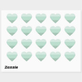 Sticker Cœur Green ombre (Feuille)