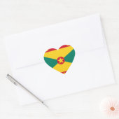 Sticker Cœur grenade (Enveloppe)