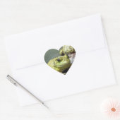 Sticker Cœur Grenouille taureau (Enveloppe)
