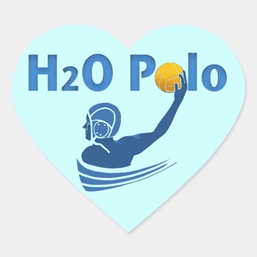 Sticker Coeur H2O Polo (Devant)