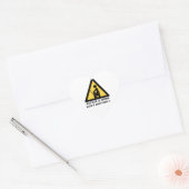 Sticker Cœur Hacker au travail (Enveloppe)