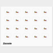 STICKER CŒUR HALLOWEEN BOO (Feuille)