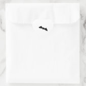Sticker Cœur Halloween chauve (Sac)