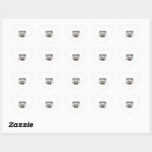 Sticker Cœur Halloween Mama (Feuille)