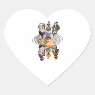 Sticker Cœur Happy Halloween