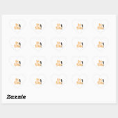 STICKER CŒUR HAPPY HALLOWEEN CAT (Feuille)