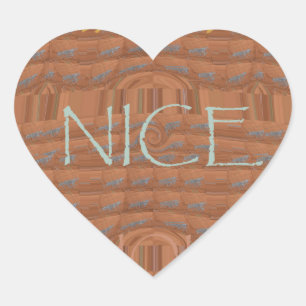 Sticker Cœur Happy Holidays Zebra Art Print