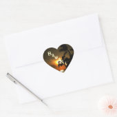 Sticker Cœur Hawaii Heart (Enveloppe)