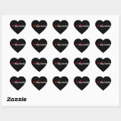 Sticker Cœur Heart Big Daddy (Feuille)