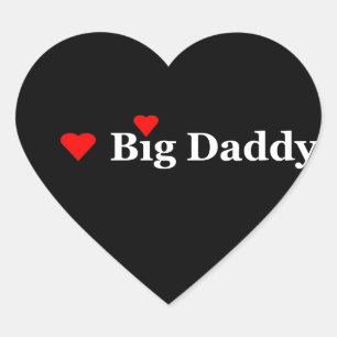 Sticker Cœur Heart Big Daddy