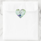 Sticker Cœur Heart Garden personnalisable (Sac)