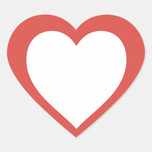 Sticker Cœur Heart Illustration Art – Cute & Aesthetic  (Devant)