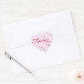 Sticker Cœur Heureuse Sainte-Valentin (Enveloppe)